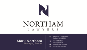 Diseño de Tarjeta de Presentación por zain 11 para Northam & Associates | Diseño: #20038659