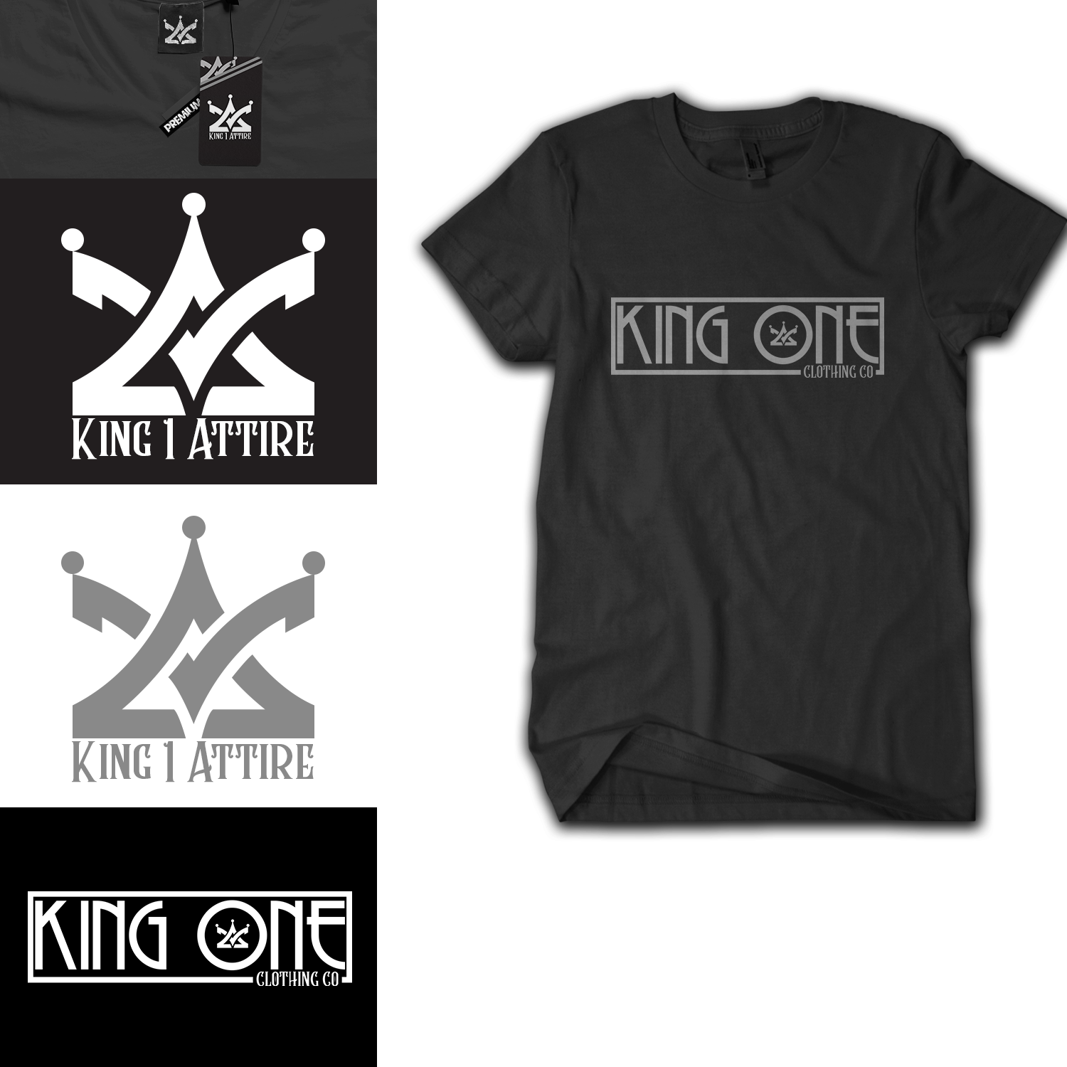 T-shirt Design by WAGUM Studio for King 1 Attire | Design #20001656