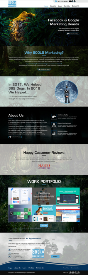 Web Design by harmi_199 for this project | Design: #20014462