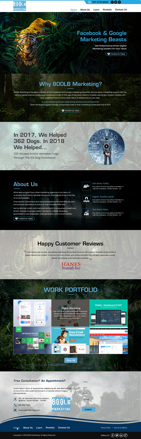 Web Design by harmi_199 for this project | Design #20014605