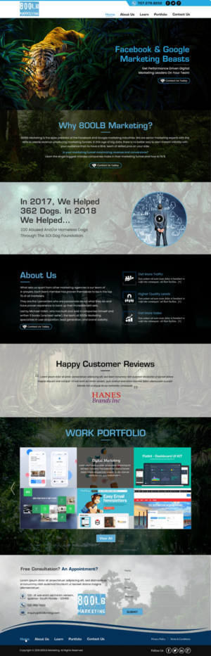 Web-Design von harmi_199 für dieses Projekt | Design: #20014605