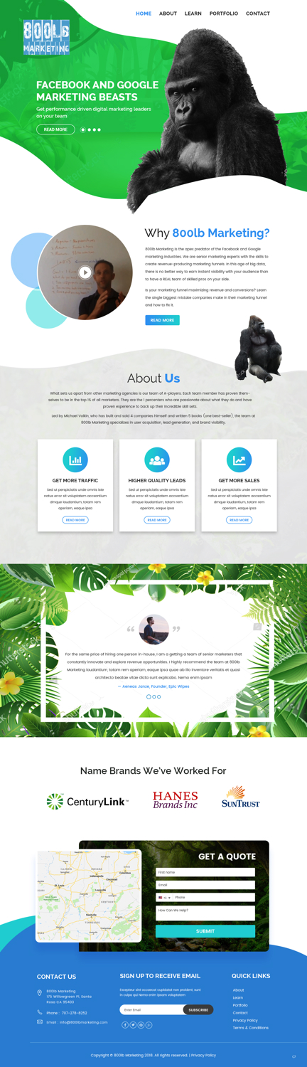 Web Design by pb for this project | Design #20014246
