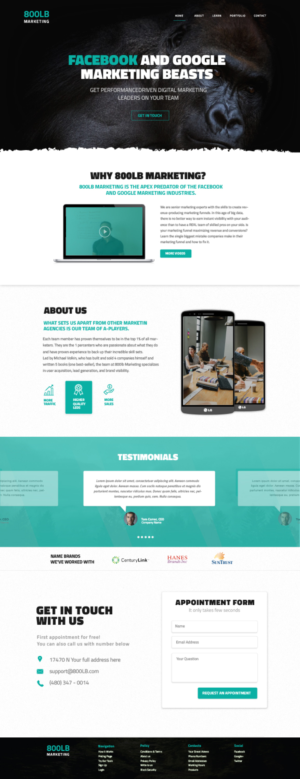 Web-Design von TMockusBusiness für dieses Projekt | Design: #20068695