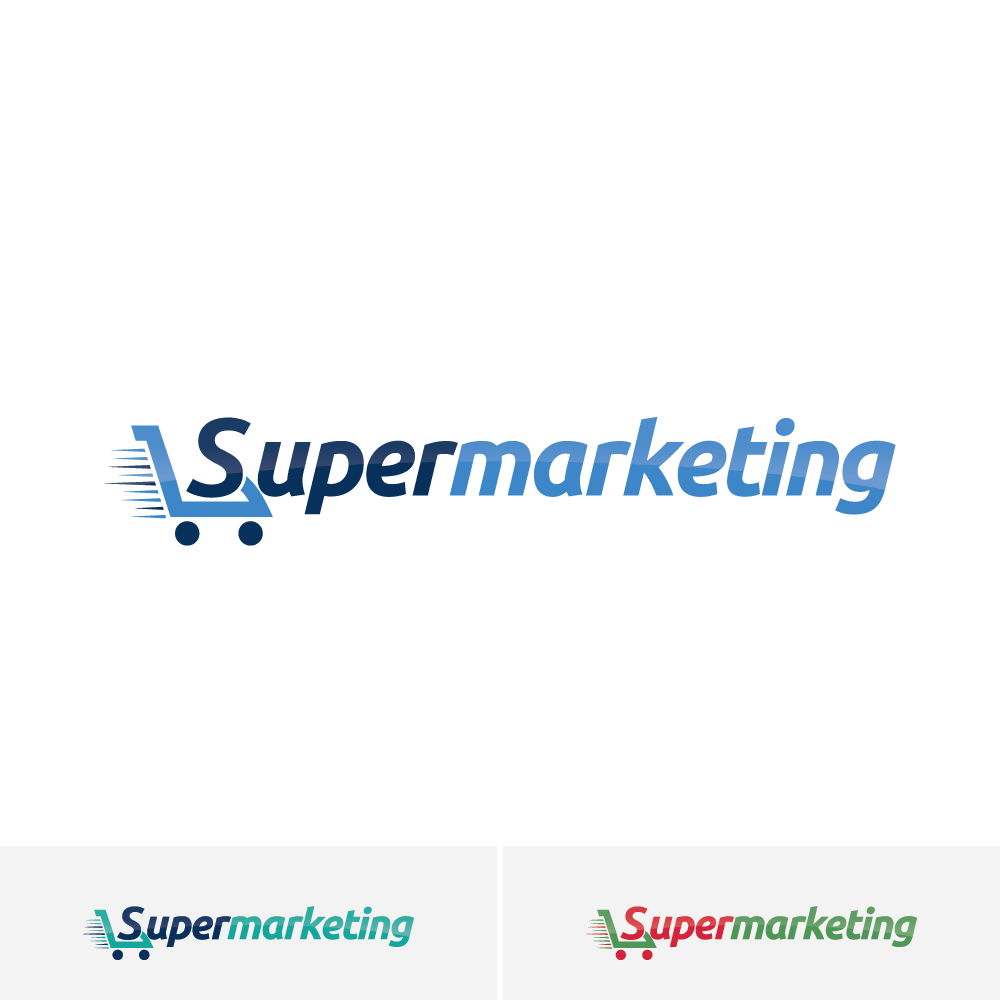 Logo Design by Wild Geek for Supermarketing | Design #20002160