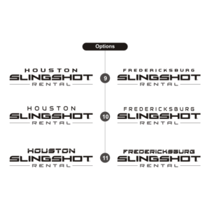 Diseño de Logo por Ahsa_Design para Houston Slingshot Rental | Diseño: #22374562