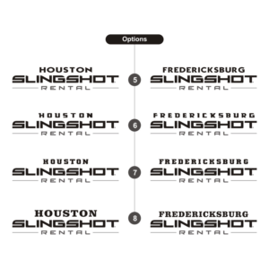 Diseño de Logo por Ahsa_Design para Houston Slingshot Rental | Diseño: #22374563
