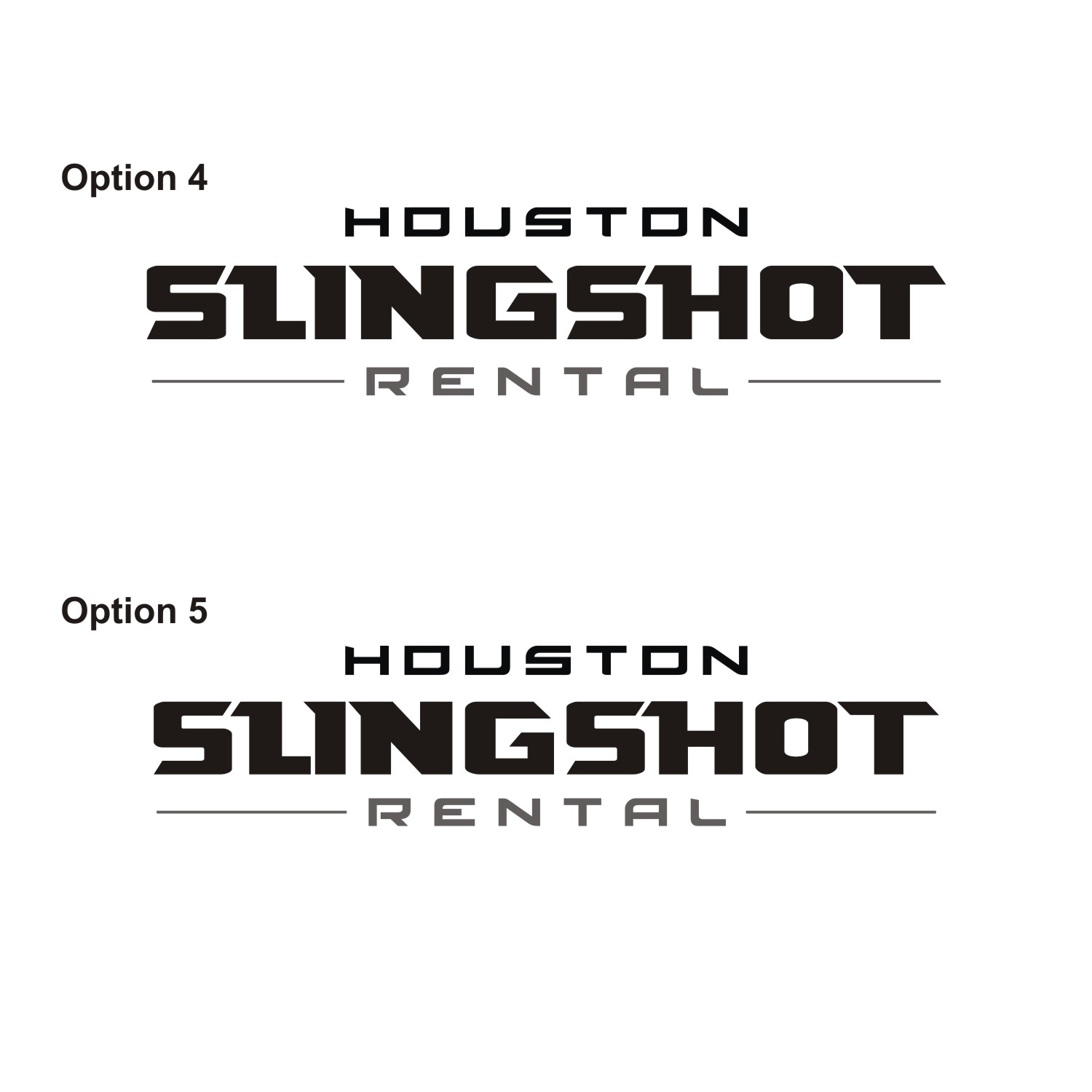 Diseño de Logo por Ahsa_Design para Houston Slingshot Rental | Diseño #22391822
