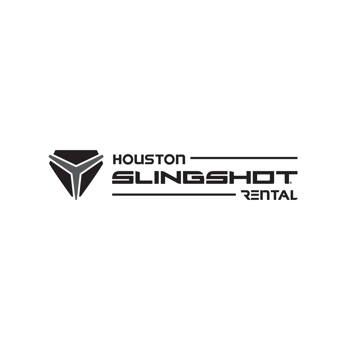 Diseño de Logo por J E R R Y para Houston Slingshot Rental | Diseño #20001663