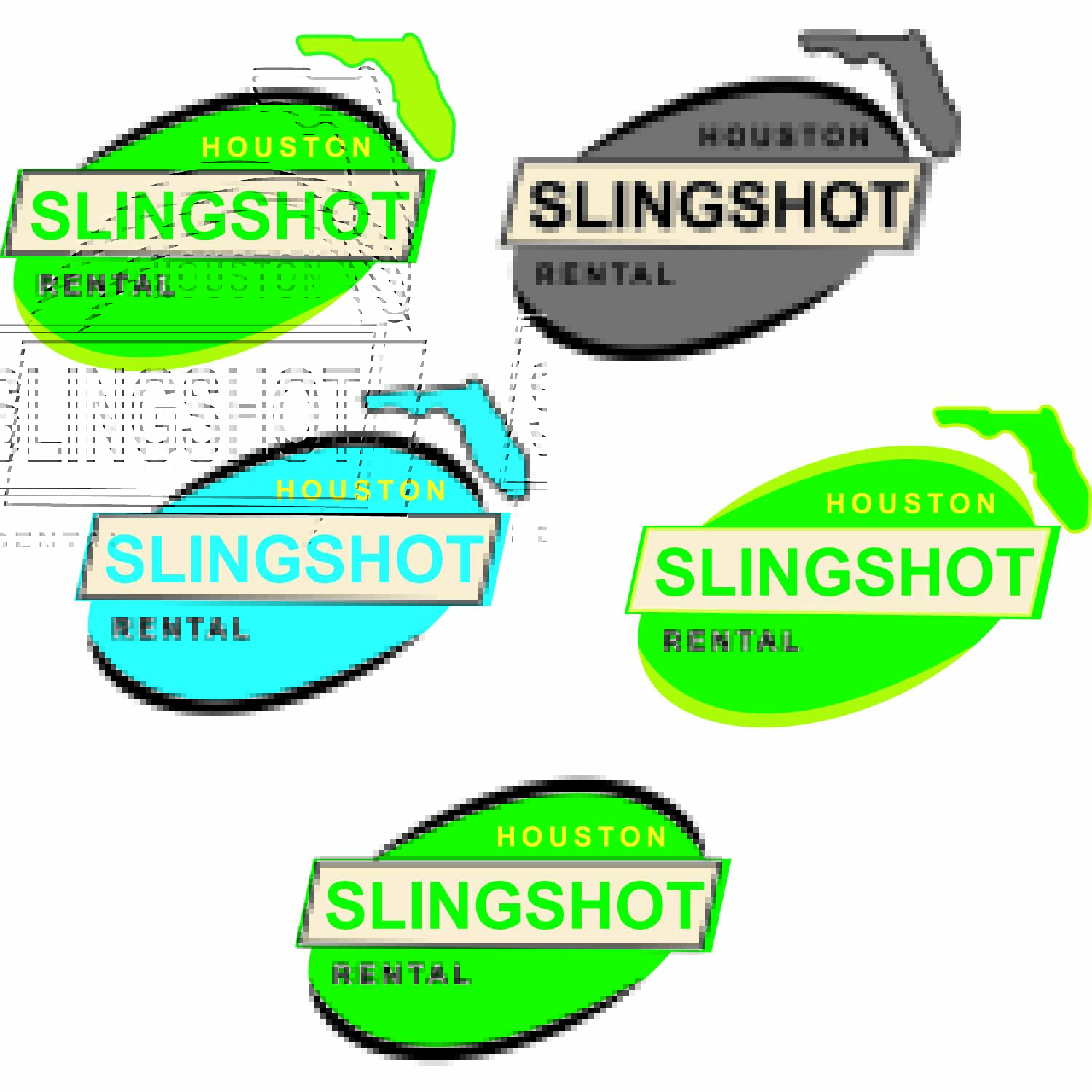 Diseño de Logo por jafer imam para Houston Slingshot Rental | Diseño #20006875