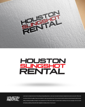 Diseño de Logo por zingodesigns258 para Houston Slingshot Rental | Diseño: #20014420