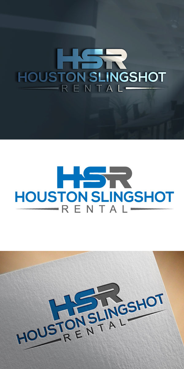 Diseño de Logo por manik 06 para Houston Slingshot Rental | Diseño #20018981