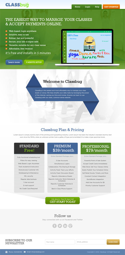 Landing Page Design by Mayank Patel for this project | Design #2965396
