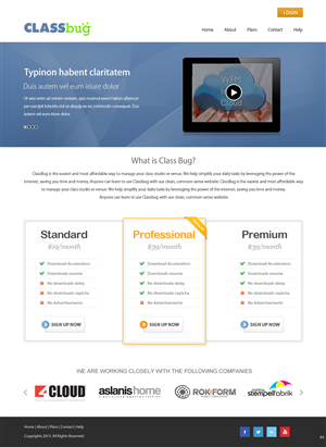 Design de Page d'Accueil par pb pour ce projet | Design : #2927521