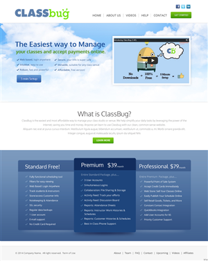 Design de Page d'Accueil par pb pour ce projet | Design : #2927582