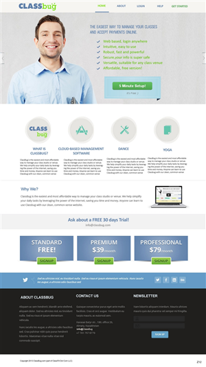 Design de Page d'Accueil par pb pour ce projet | Design : #2935316