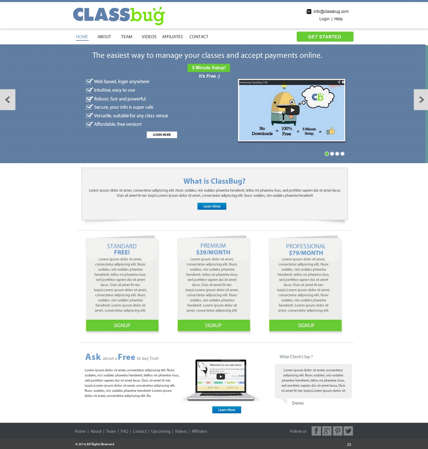Landing Page Design by pb for this project | Design #2935322