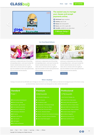 Design de Page d'Accueil par pb pour ce projet | Design : #2935326