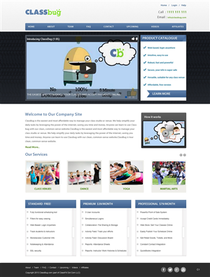 Design de Page d'Accueil par pb pour ce projet | Design : #2935330