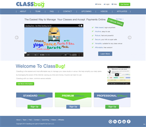 Design de Page d'Accueil par pb pour ce projet | Design : #2935353