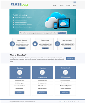 Design de Page d'Accueil par pb pour ce projet | Design : #2935360