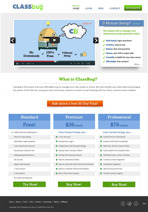 Design de Page d'Accueil par pb pour ce projet | Design : #2935378