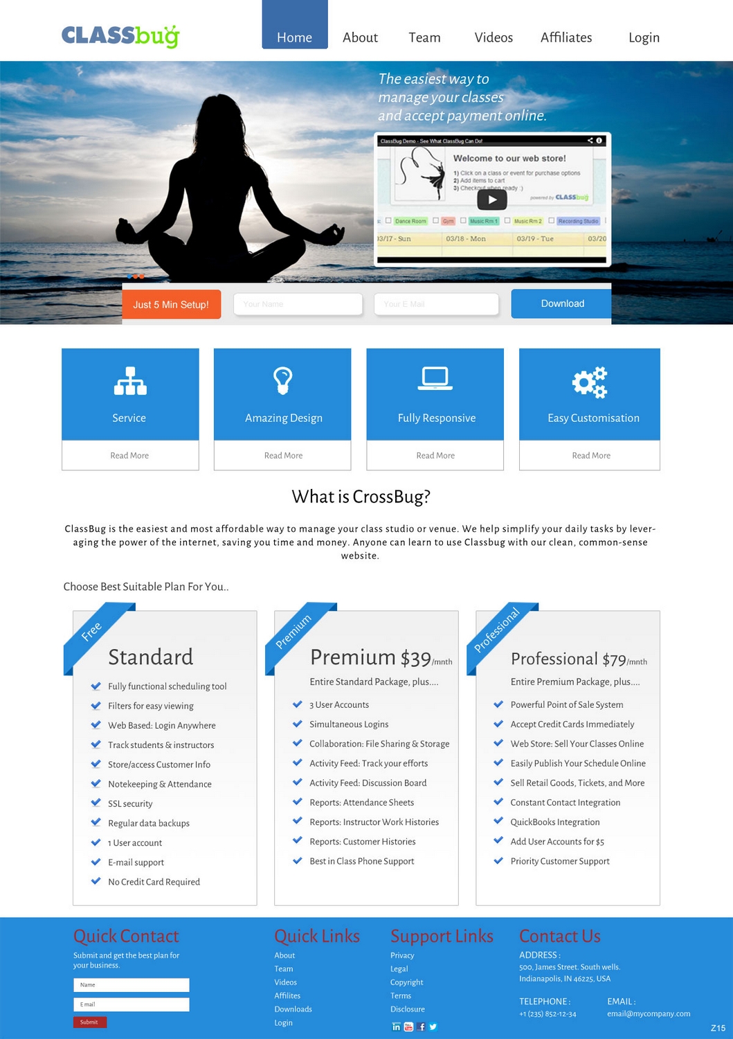 Landing Page Design by pb for this project | Design #2935381