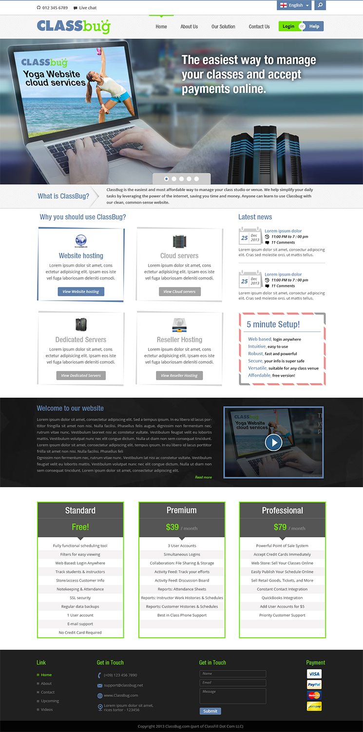 Design de Page d'Accueil par Creative Usha pour ce projet | Design #2937687