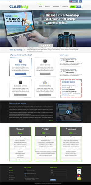 Landing Page Design by Creative Usha