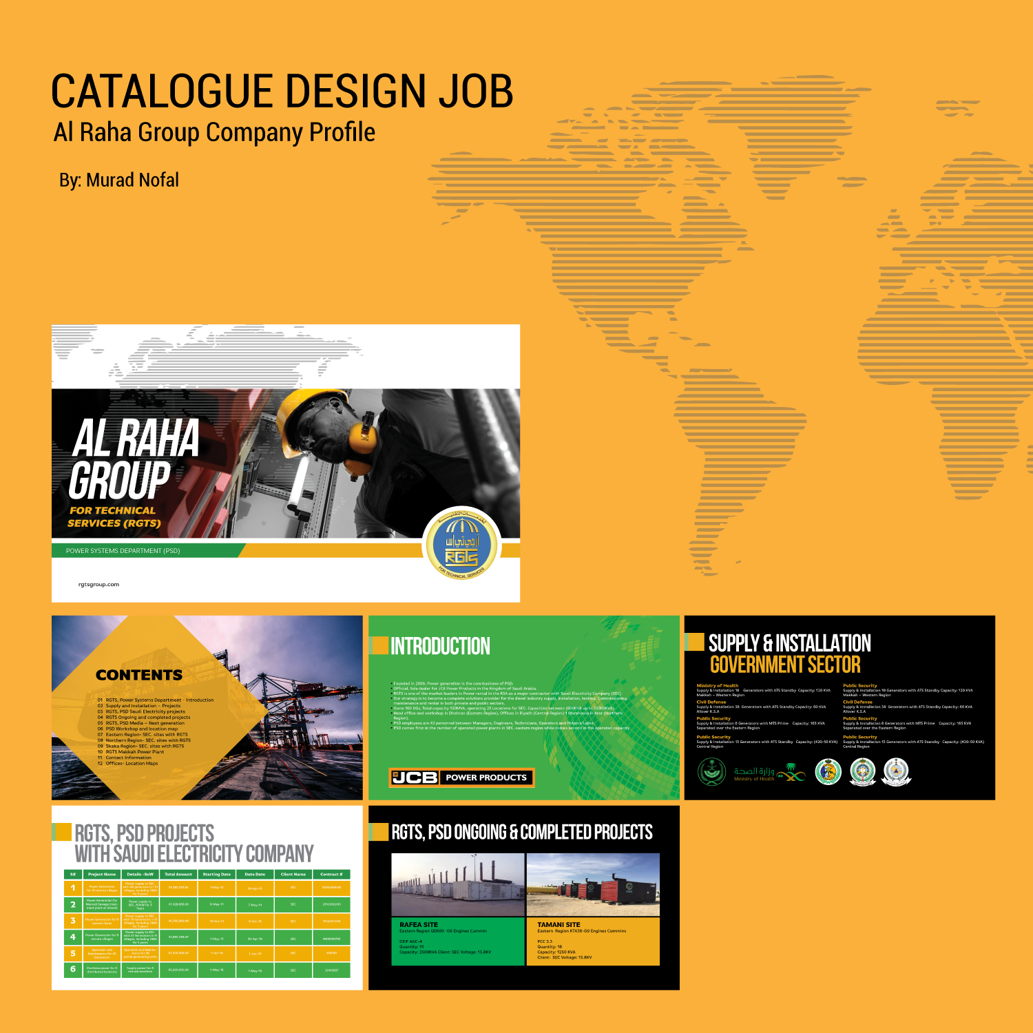 Catalogue Design by Murad Nofal for this project | Design #20078820