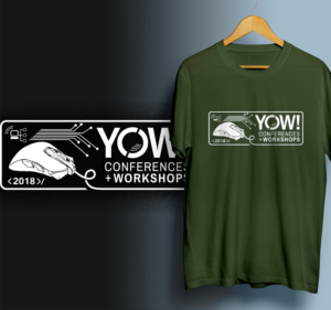 FUN TSHIRT DESIGN for YOW! AUSTRALIA | T-shirt Design by 99.degree