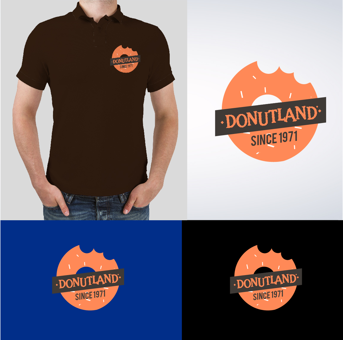 Logo Design by SJL Designs for Charlotte LLC DBA Donutland | Design #20020416