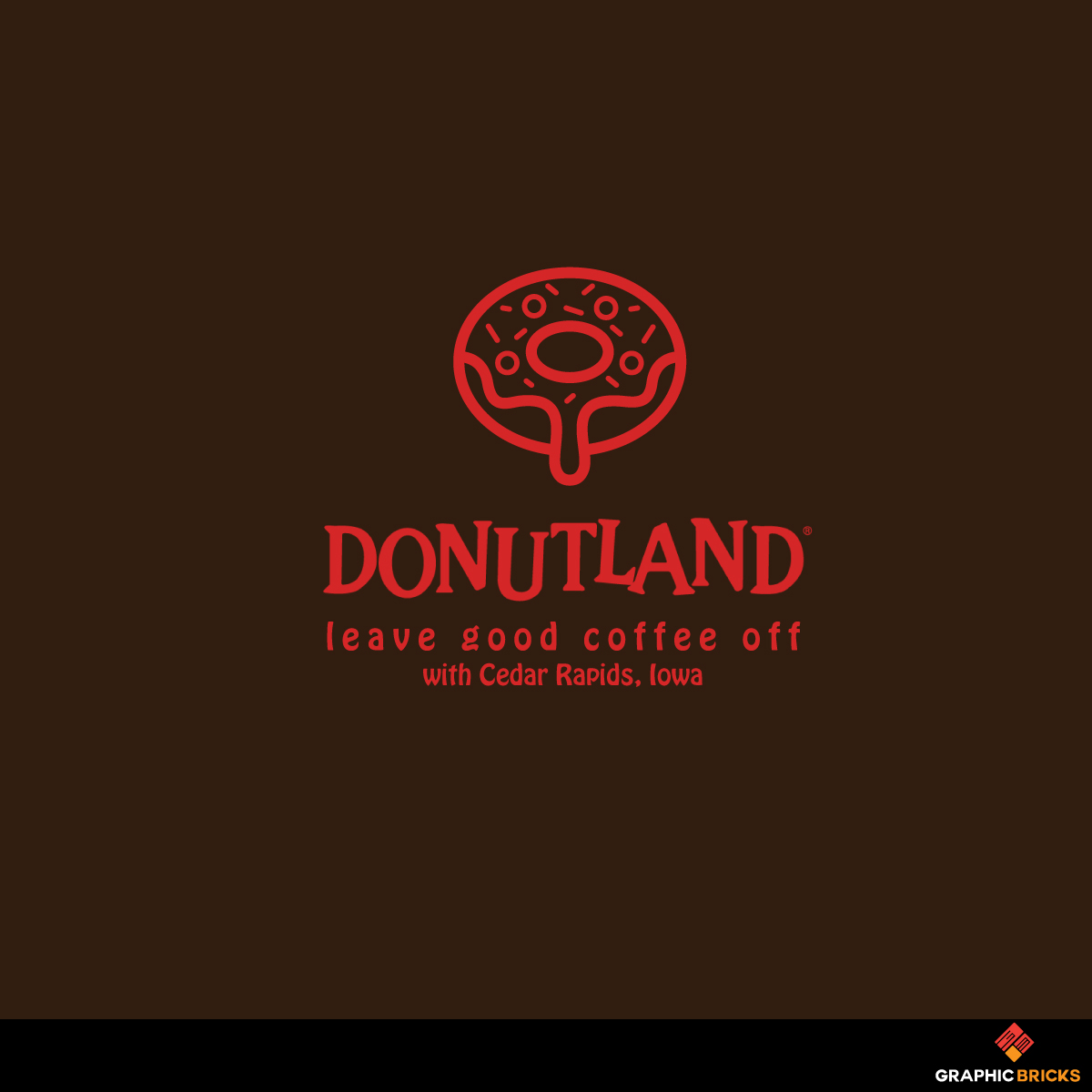 Logo Design by Graphic Bricks for Charlotte LLC DBA Donutland | Design #20039936