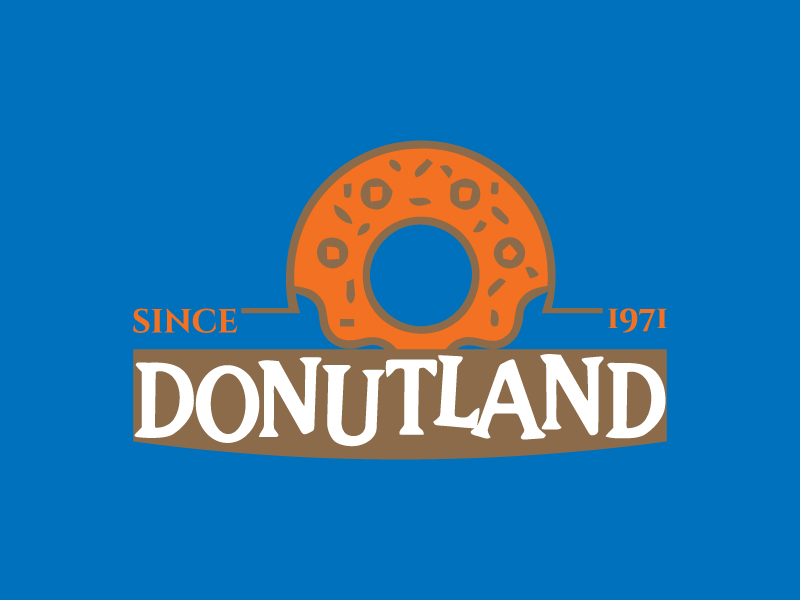 Logo Design by James7382 for Charlotte LLC DBA Donutland | Design #20019958