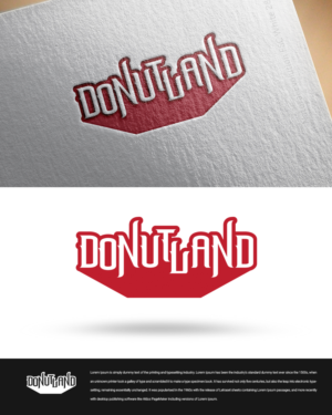 Logo Design by zingodesigns258 for Charlotte LLC DBA Donutland | Design: #20021263