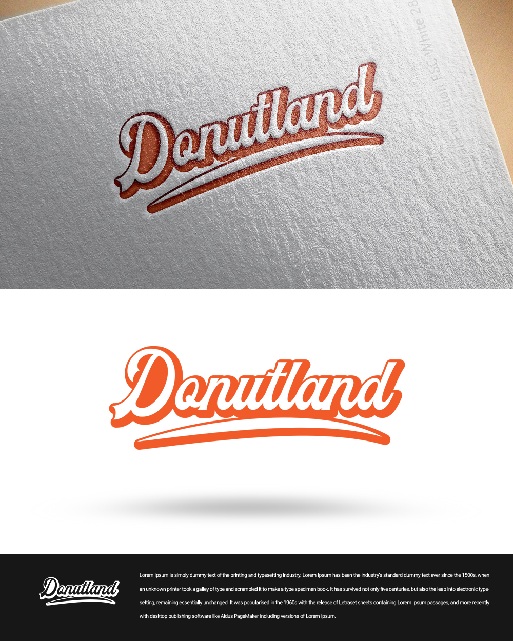 Logo Design by zingodesigns258 for Charlotte LLC DBA Donutland | Design #20021264