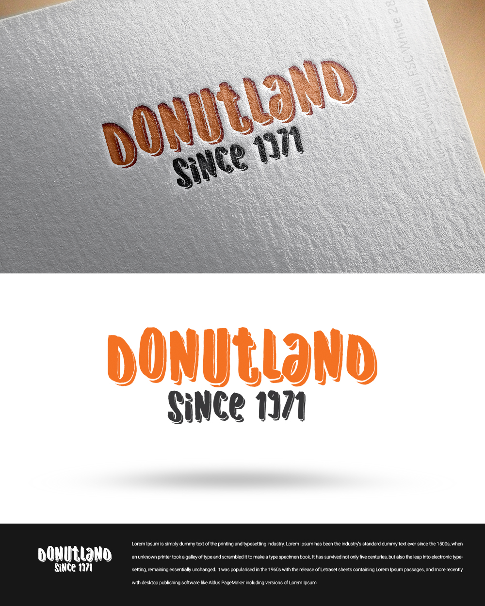 Logo Design by zingodesigns258 for Charlotte LLC DBA Donutland | Design #20021265