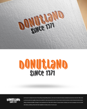 Logo Design by zingodesigns258 for Charlotte LLC DBA Donutland | Design: #20021265