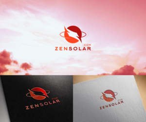 Z or ZS or zensolar.com - or maybe I get two/three logos: 1 with a simple Z and one with ZS text and another one that says zensolar.com | Logo Design by Vetroff