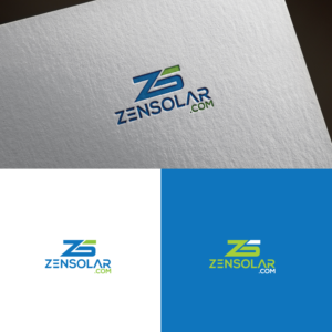 Z or ZS or zensolar.com - or maybe I get two/three logos: 1 with a simple Z and one with ZS text and another one that says zensolar.com | Logo Design by sankar999