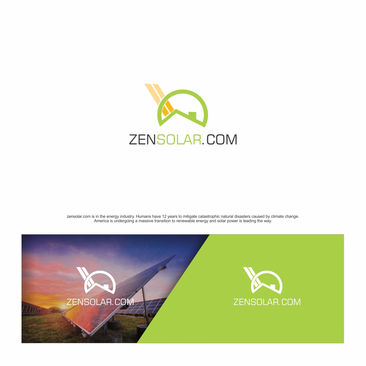 Diseño de Logo por Ricky Tresna Murdiana para ZenSolar | Diseño #20008348