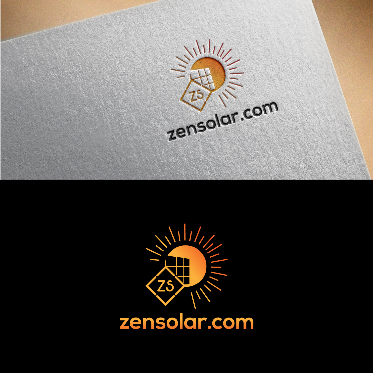Logo Design by himelbme for ZenSolar | Design #20027985
