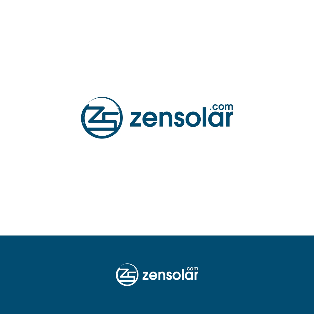 Logo Design by Basksh Designs for ZenSolar | Design #20028477