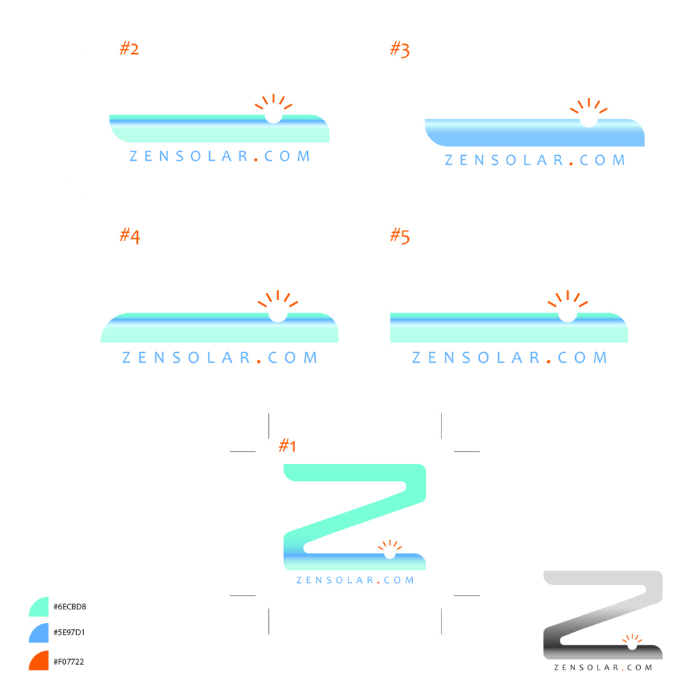 Logo Design by Hediehmo for ZenSolar | Design #20015921
