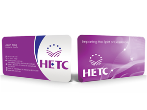HETC business card | Design de Carte de Visite par Hardcore Design