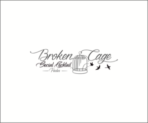Broken Cage    Social Cocktail Parlor | Logo Design by Mihaela