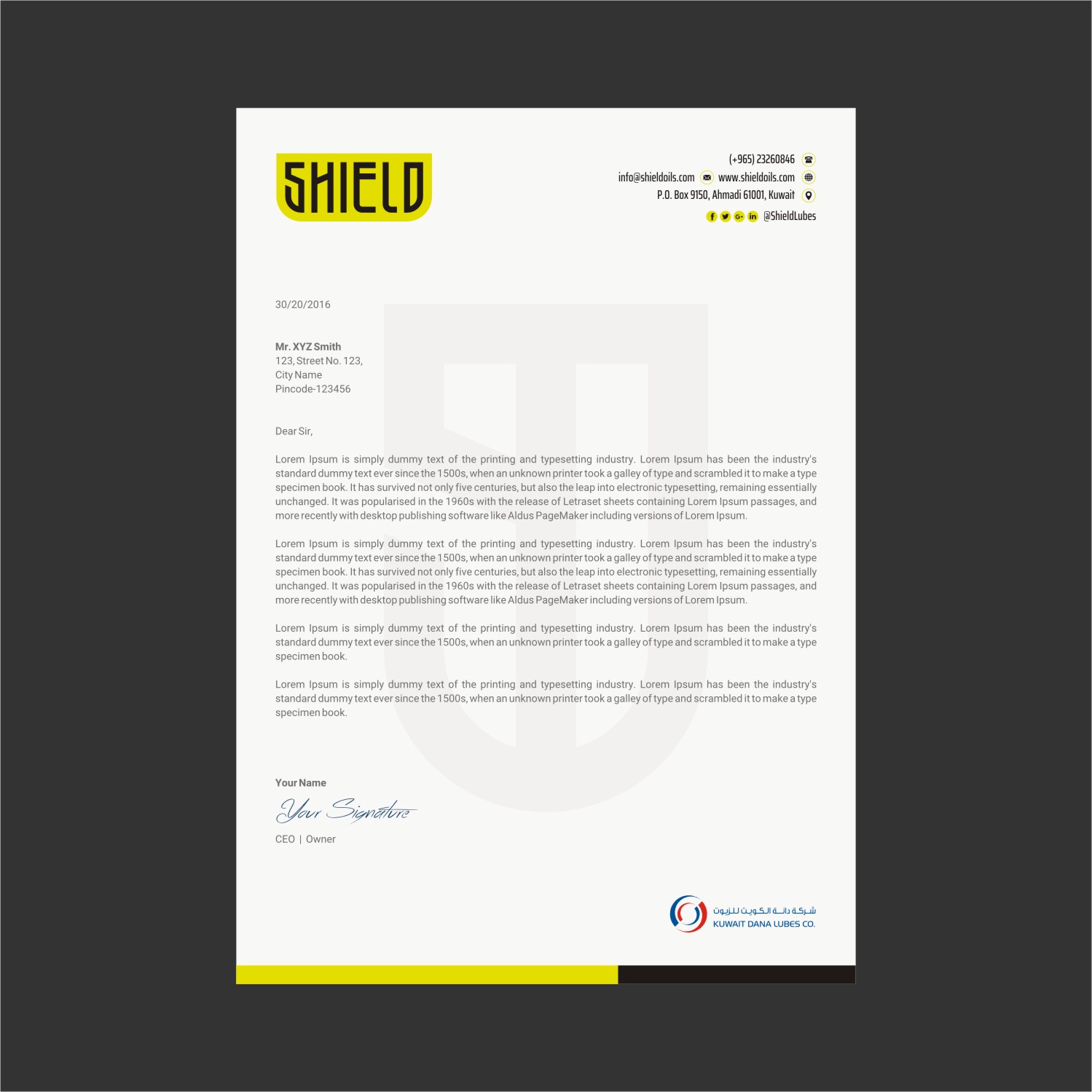 Stationery Design by INDIAN_Ashok for this project | Design #20017990