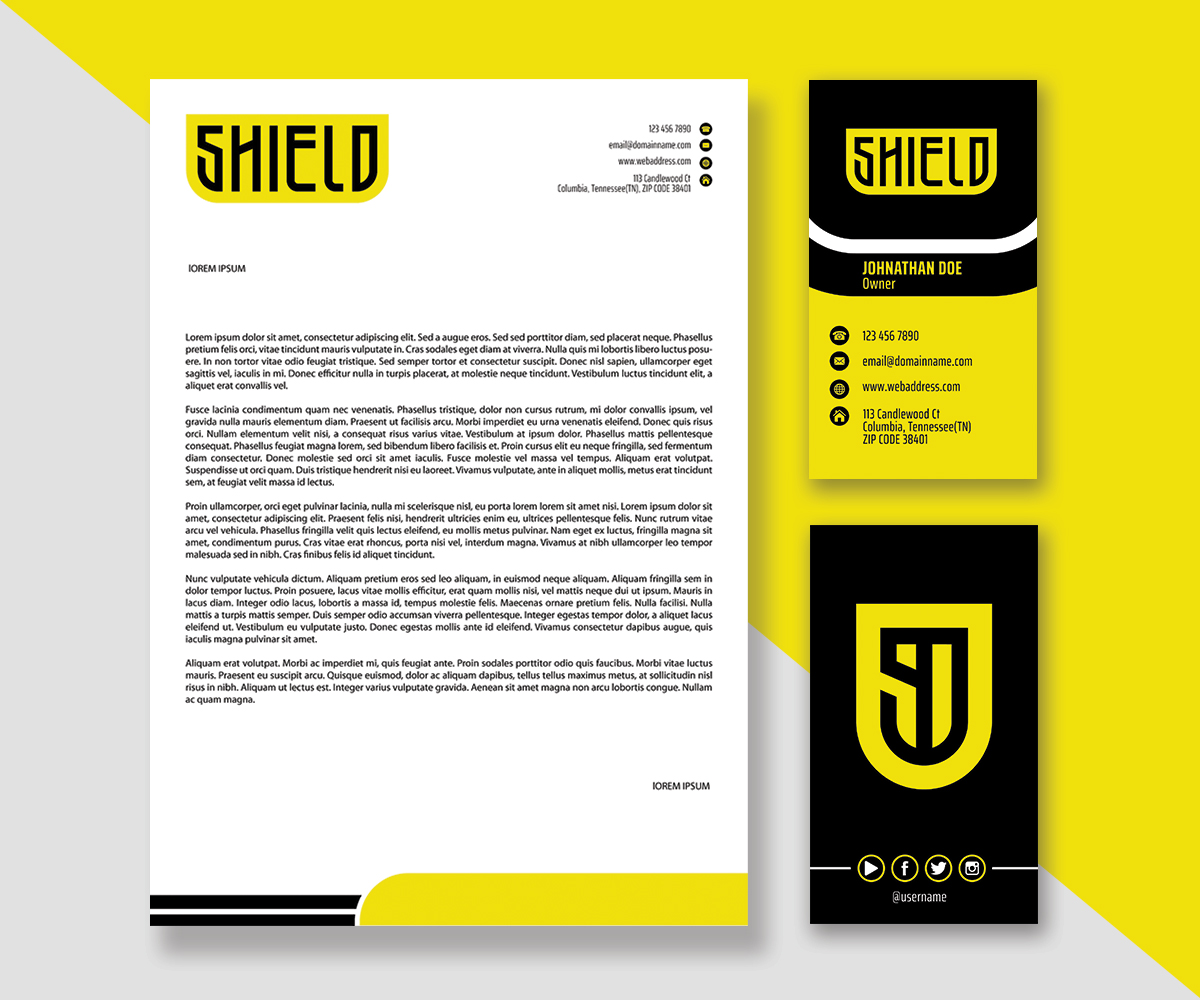 Stationery Design by JK18 for this project | Design #20017080
