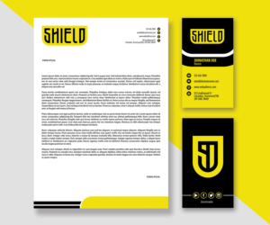 Shield Letterhead | Schreibwaren-Design von JK18