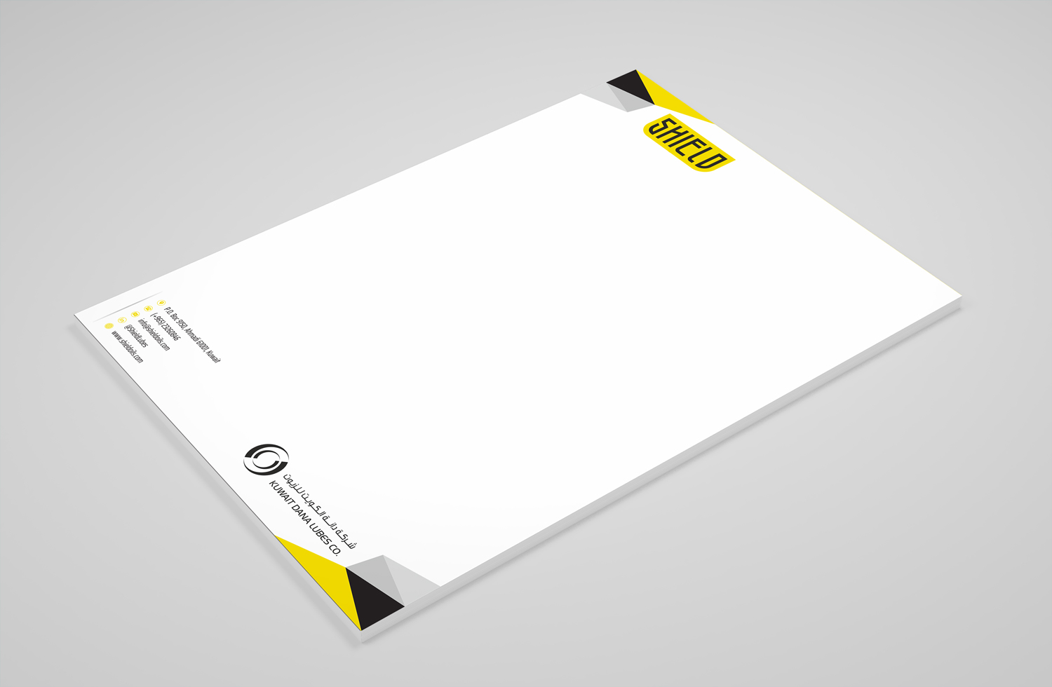 Stationery Design by Petter Goms for this project | Design #20019849
