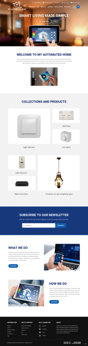 Web Design by pb for this project | Design: #20023813